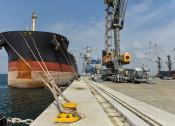 Chabahar Cargo Handling Up 29%