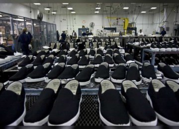 Shoe Exports Earn $55 Million