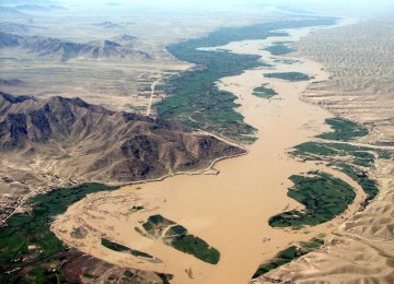 The volume of water Iran receives from Hirmand has decreased to 2-3 million cubic meters from 150 mcm.
