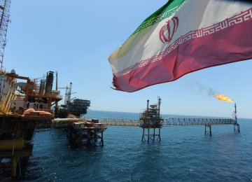 About 1.8 million barrels of Iran’s oil output are exported.