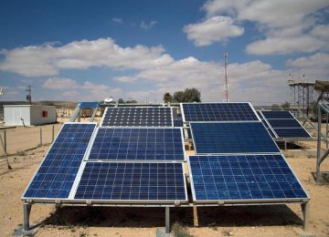 1st Photovoltaic System to Go on Stream in Bushehr