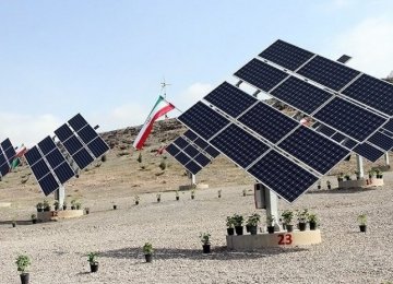 Iran's power capacity stands at 80 GW, of which some 640 MW are produced by renewable sources.