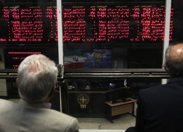 Tehran Stocks Mostly Higher on Monday