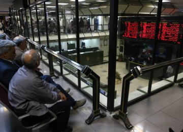 Tehran Stocks Soar 3 Percent 