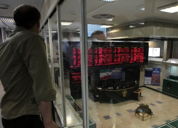 Tehran Stocks Gain for Second Straight Day 