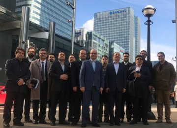 Iranian Delegates Meet European Regulators in London