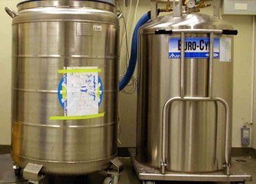 Iranian Firm Develops First Liquid Nitrogen Storage Unit 
