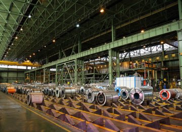 Iran aims to export 8 million tons of steel by March 20.