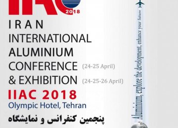 5th Iran Int’l Aluminum Confab Scheduled