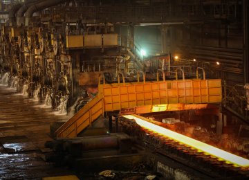  The Iranian steel industry had the fastest growth in production among all producers of more than 1 million tons of steel per month.