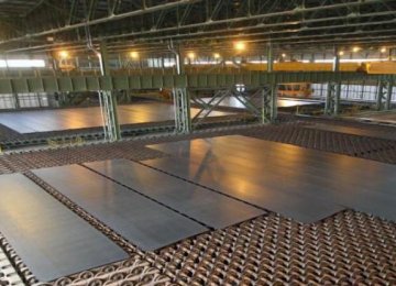 Oxin Steel is Iran’s biggest producer of heavy plates, with a capacity of 1 million tons per year.