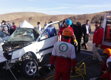 Road Death Toll Rises in Iran
