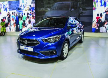 SAIPA Debuts Homegrown  Sedan at Shiraz Auto Show