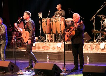 Gipsy Kings Family performing at Tehran’s Vahdat Hall in August of 2016
