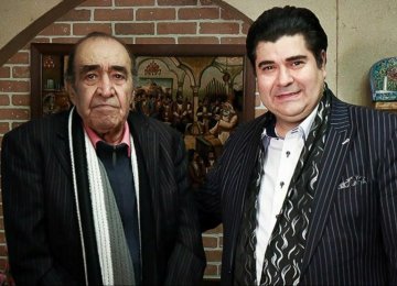 Iraj (L) and Salar Aghili