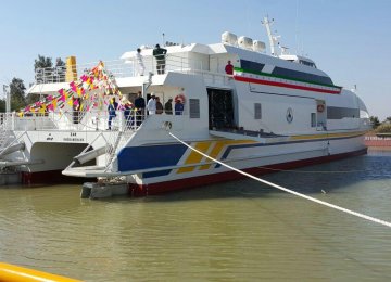 Iran-Made Catamarans  to Operate on  Khorramshahr-Basra Route 