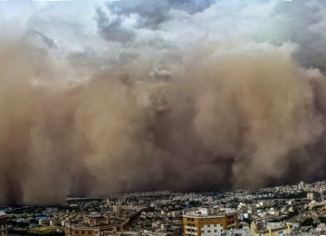 Scheme Set in Motion to  Restrain Dust in Tehran  