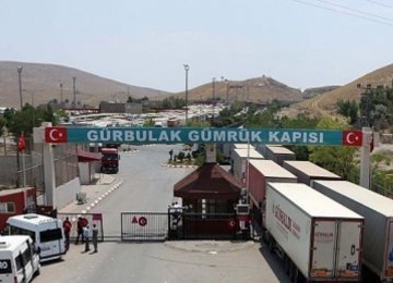 Transit Trucks Stranded at Bazargan Border Terminal