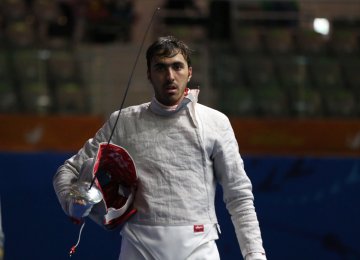 Ali Pakdaman Wins Fencing Bronze Medal in Bangkok 