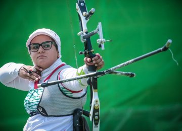 Zahra Nemati Named Para Woman Archer of Year
