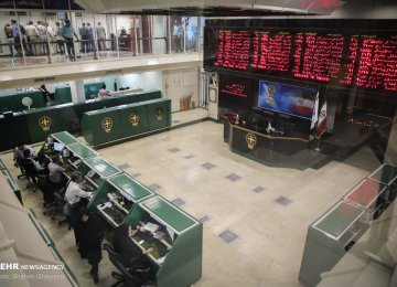Tehran Stocks Down as Bearish Week Ends