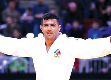 Mollaei Wins Gold at  German Judo Grand Slam