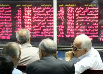 Tehran Stocks Snap 8-Day Losing Streak 