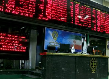 Tehran Stock Exchange Sheds 1,400 Points 