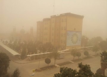 NDFI to Help Energy Ministry Fight Khuzestan Sandstorms