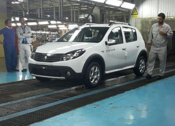 SAIPA Says to Produce 3,000 Renault Cars