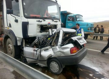 LMO Reports Decline in Mazandaran Road Deaths  