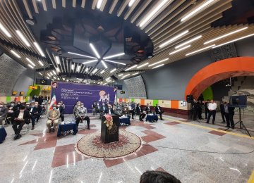 Tehran Subway Opens 2 Stations 