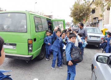Online Tracking System for School Transport in Iran