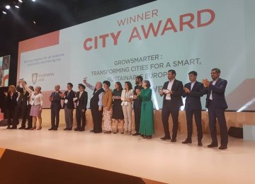 Tehran Shortlisted for World Smart City Award 