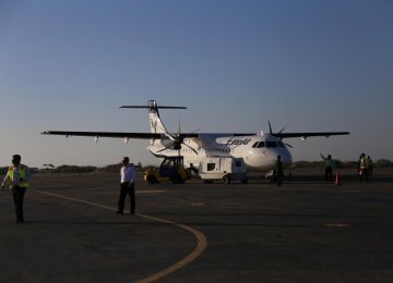 Iran Air&#039;s New ATR Launches Passenger Flights to Jask Port