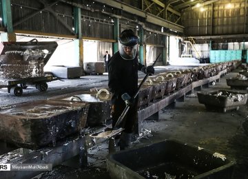 Iran Aluminum Output Tops 260,000 Tons 