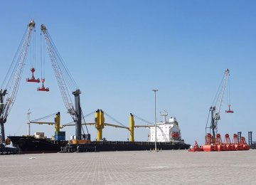 The first phase of Shahid Beheshti Port was inaugurated in Chabahar in December 2017.