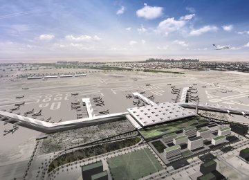 IKAC Focuses on Construction of Iran&#039;s Biggest Airport Terminal