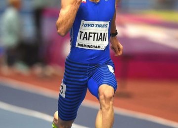 Sprinter Taftian Grabs Gold