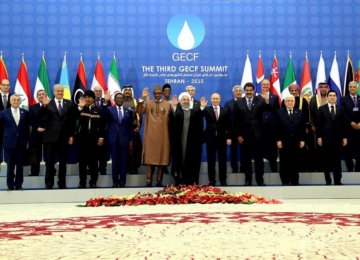 Gas Producing Countries Pool Minds in Tehran