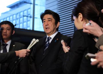 Abe: Japan Will Never Give in to Terrorism