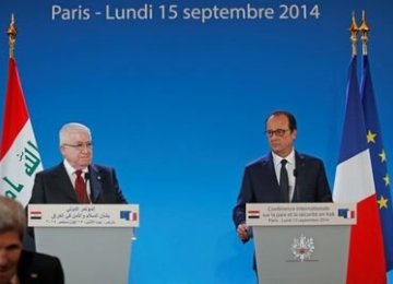 Paris Summit Vows Appropriate  Military Assistance for Iraq