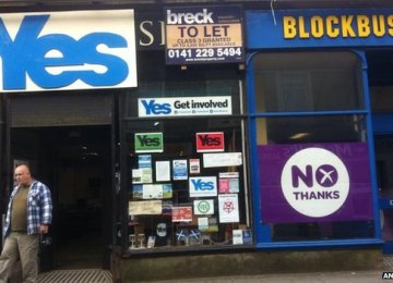 Business Row Marks Scotland Weekend Campaign