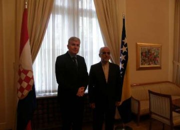 Envoy, Bosnia Official Confer on Ties 