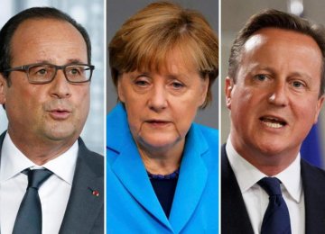 European Leaders Defend Nuclear Pact 