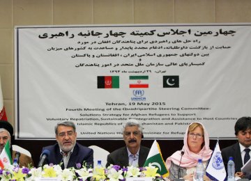 Tehran Meeting on Afghan Refugee Repatriation  