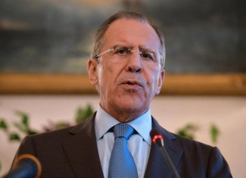 Lavrov May Visit for Regional Talks