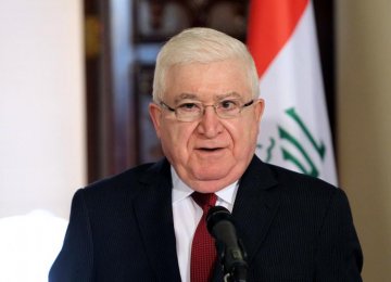 Iraq President&#039;s Schedule 