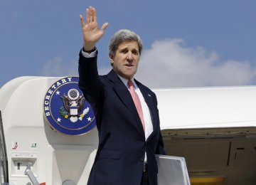 Kerry to Brief Arabs on Deal 