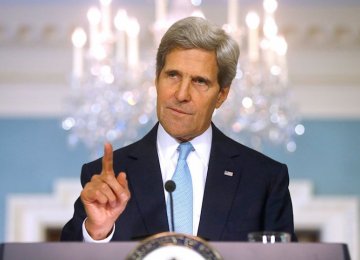 Kerry Encourages  Tehran-Riyadh Dialogue  